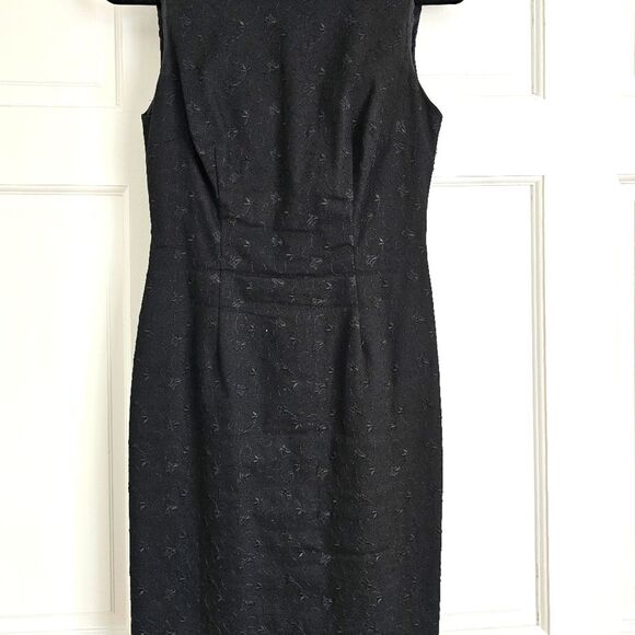 New Frontier Coctail Black Dress (Sheath) Size 8 - Picture 7 of 8